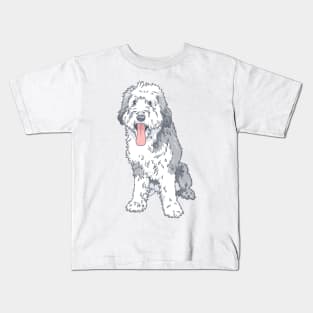 Bearded Collie Kids T-Shirt